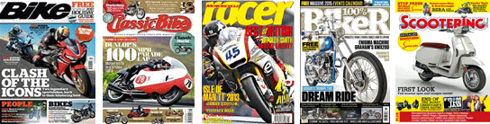 Motorcycling & Biking magazines of every type!