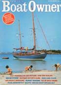 Front cover of Practical Boat Owner Magazine, February 1984 Issue