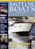 Front cover of Motorboats Monthly Magazine, February 2003 Issue