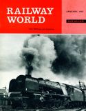 Front cover of Railway World Magazine, January 1963 Issue