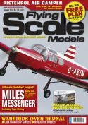 Front cover of Flying Scale Models Magazine, January 2013 Issue