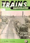 Front cover of Trains Illustrated Magazine, October 1951 Issue