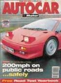 Click here to view Autocar Magazine, 26th February 1992