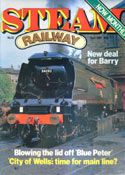 Front cover of Steam Railway Magazine, April 1981 Issue