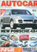 Click here to view Autocar Magazine, 13th March 2002 Issue