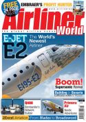 Front cover of Airliner World Magazine, July 2018 Issue