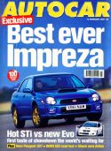 Click here to view Autocar Magazine, 14th February 2001 Issue