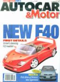 Click here to view Autocar Magazine, 12th February 1992