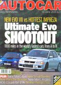 Click here to view Autocar Magazine, 13th June 2001 Issue