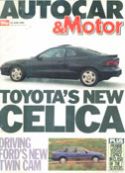 Click here to view Autocar Magazine, 21st June 1989