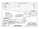 Click here to view a full size building plan for the 1/2A Nobler model aircraft