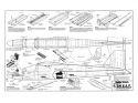 Click here to view a full size building plan for the 1/2A SST model aircraft