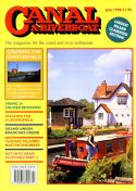 Front cover of Canal &amp; Riverboat Magazine, July 1996 Issue