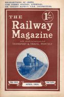 Front cover of Railway Magazine, April 1924 Issue