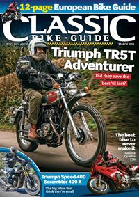 Latest issue of Classic Bike Guide