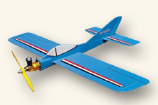 Model building plans for sport control line model aircraft